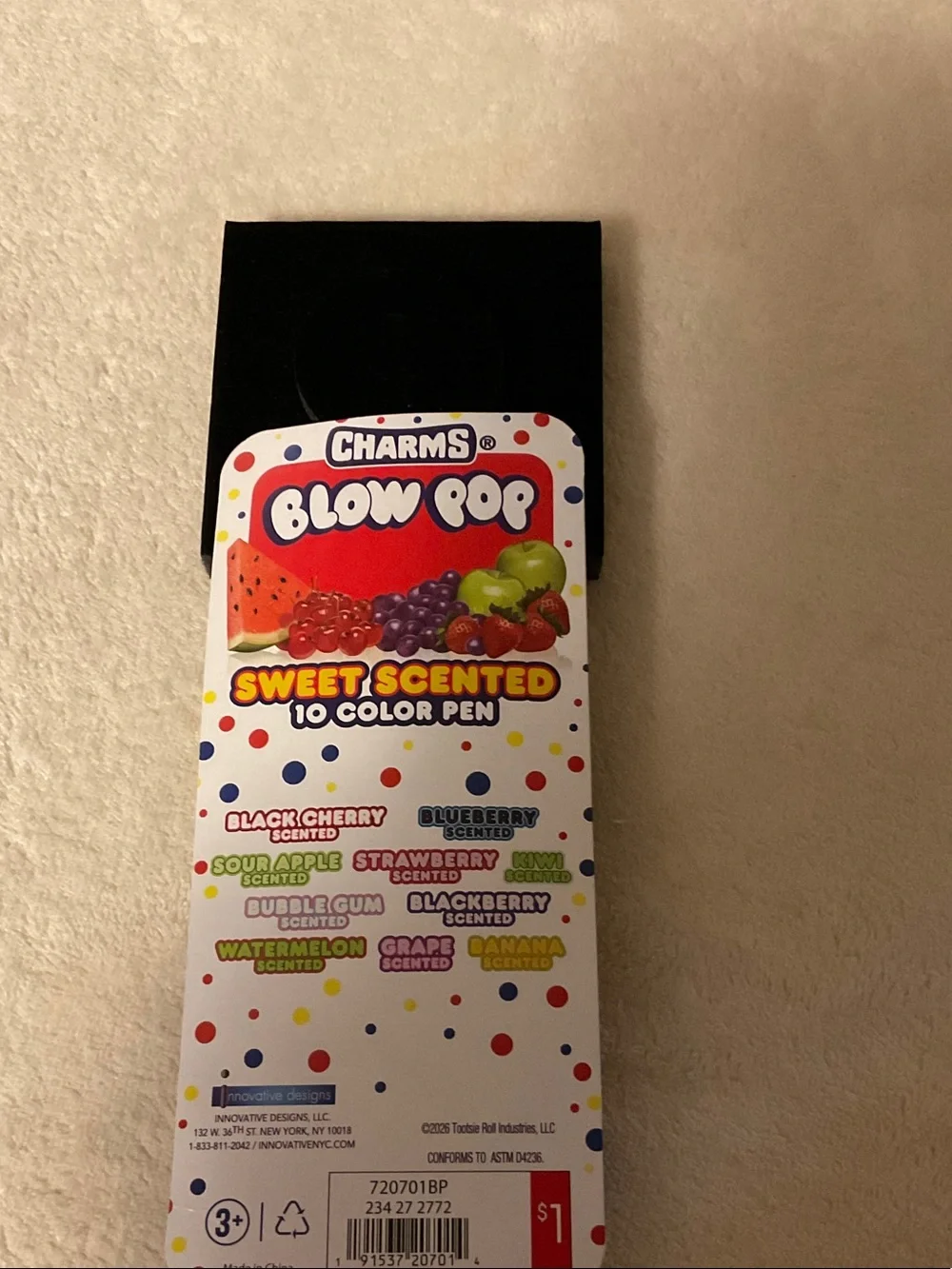 Blowpop sweet scented
